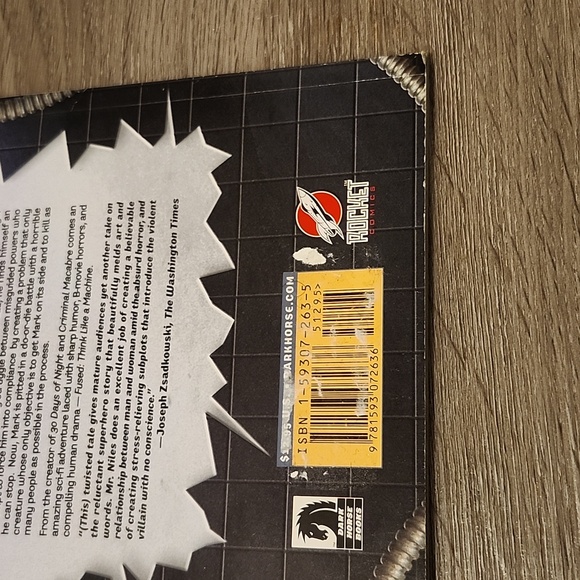 Steve Niles Fused- Think Like a Machine - Picture 4 of 5